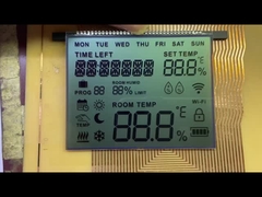 OEM FSTN LCD-Display Positivmodus Monochrom Grafik 12 Uhr Blickwinkel Für Thermostat